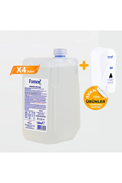 Fomex F113 Köpük Sabun 1000 ml 4 Adet + 1 Adet Dispenser