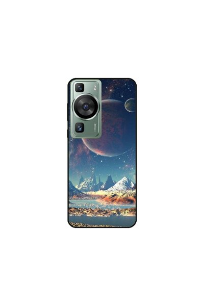 Atlas Husa personalizata Huawei P60, Alien Planet, multicolor, S1D1M0264