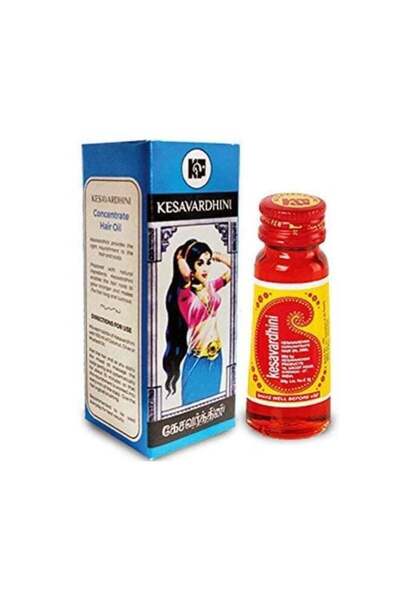 Kesavardhini زيت الشعر - يُنمّي شعرًا صحيًا - اقتصادي 0.25 مل
