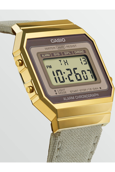 Casio Ladies Watch A700WEGL-7AEF, Quartz, 33mm, 3ATM