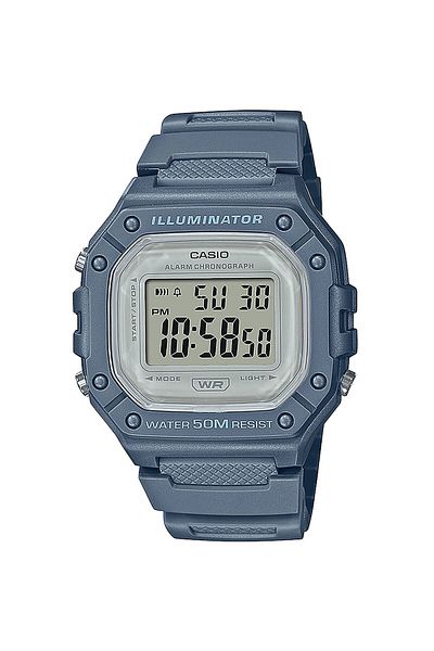 Casio Ladies Watch W-218HC-2AVEF, Quartz, 43mm, 5ATM