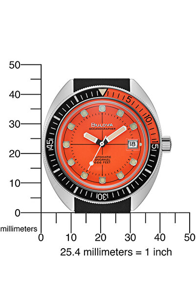 Bulova Mens Watch 96B350, Automatic, 41mm, 20ATM