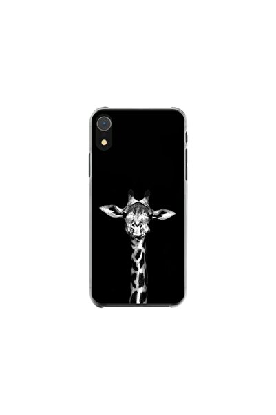 Atlas Εξατομικευμένη θήκη και μεμβράνη σιλικόνης για Apple iPhone XR, Giraffe...