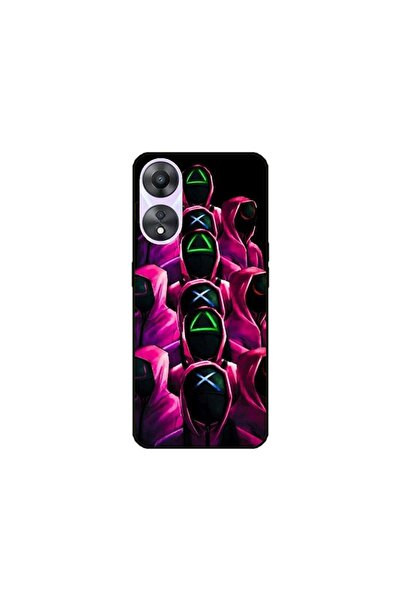 Atlas Husa personalizata si Folie de Silicon pentru OPPO A78, Squid Game #8, ...