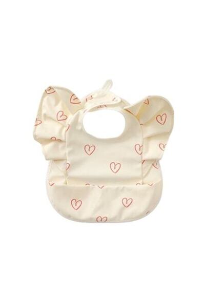 Mixbo Bavetă impermeabilă pentru fete, 6-18 luni, Mixbo, model cu inimă