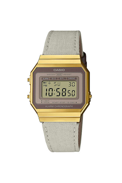 Casio Ladies Watch A700WEGL-7AEF, Quartz, 33mm, 3ATM