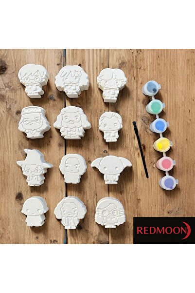 funny bunny مجموعة رسم الحجر من ريدمون هاري بوتر مكونة من 12 شخصية