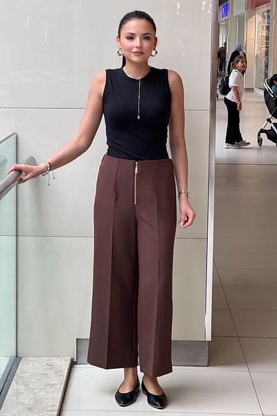 sentez giyim Synthesis Queen Short Wide Leg Pants