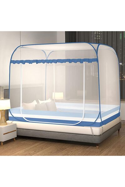 Lumely Folding Mosquito Net Tent Canopy Curtains with Bottom，Portable，for Bab...