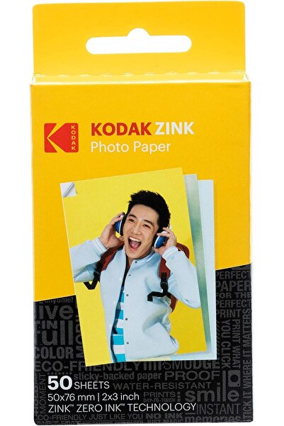 STOREMAX PRStoRe Zink fotoğraf kağıdı, 50 x 76 mm, anında film, 50'li paket S...