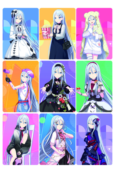 nihonwosekai Hatsune Miku Pjsekai Anime Fotografie PC Set 9 buc Yoisaki Kanade