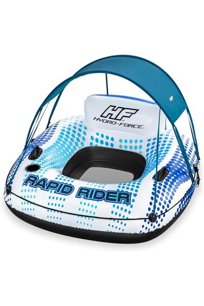 STOREMAX Sellbuyst Hydro-Force Rapid Rider Sun Awning, 123 Cm, Mesh Base, 1 Cup Holder Trendy 266450