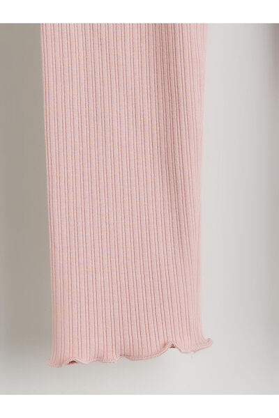 LC Waikiki New Season Girl's Basic Leggings with Elastic Waist