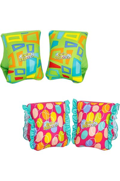STOREMAX Sellbuyst Swim Safe Abc Aquastar Fabric Inflatable Armband Floaties S/M Trendy 266450