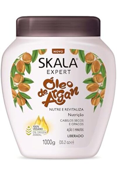 Scala زيت الأرغان المغربي من سكالا، علاج سريع في 3 دقائق، 1 كجم، 35 أونصة