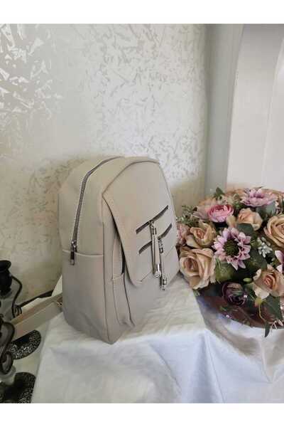 pearnight Καθημερινό γυναικείο σακίδιο πλάτης με κάλυμμα και λεπτομέρεια με φερμουάρ