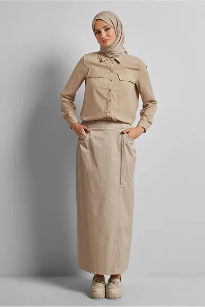 Alvina Shirt Collar Tunic 45782