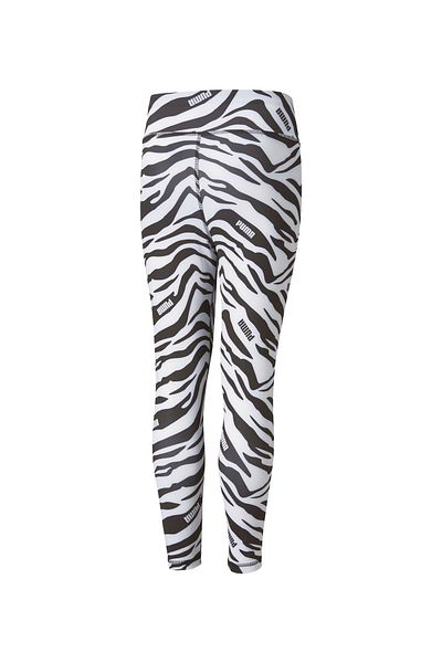 Puma Sustainable Clothing Modern Sports 7 8 AOP Tights G - White