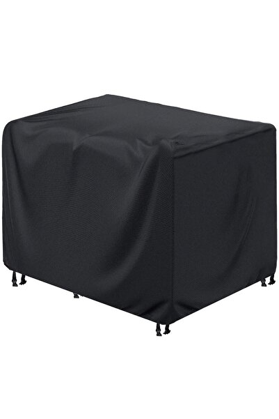 OEM Husa mobilier gradina, impermeabila, cu protectie UV, 70x70x125cm, negru