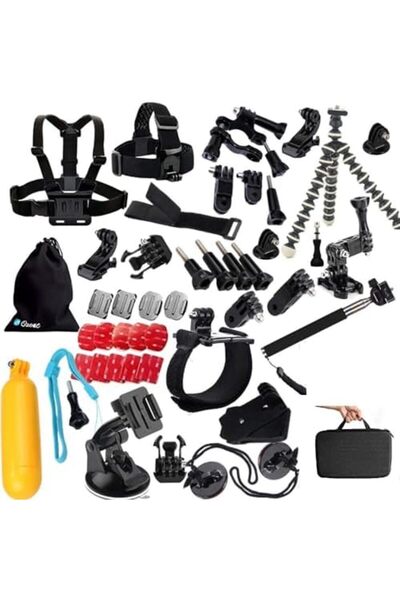 O Ozone مجموعة ملحقات كاميرا الحركة 50 في 1 متوافقة مع Go Pro Hero 13 12 11 1...