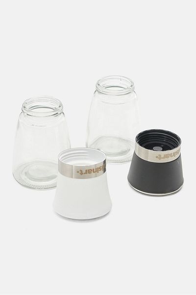 Cuisinart 2 Pack Salt And Pepper Shakers, White/Black