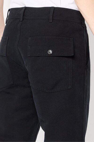 Tom Ford Men Regular Fit Solid Straight Pants, Black