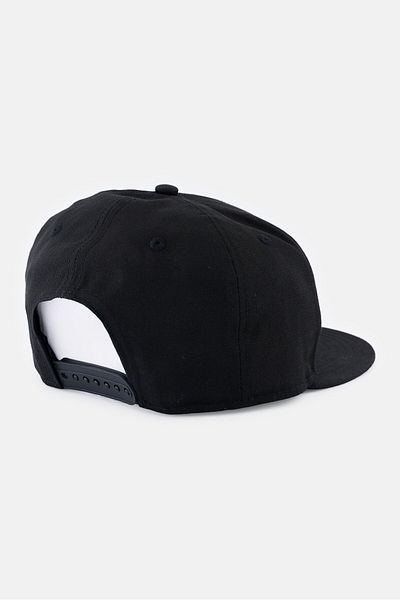 NEW ERA Men Embroidered Logo Snapback Cap, Black