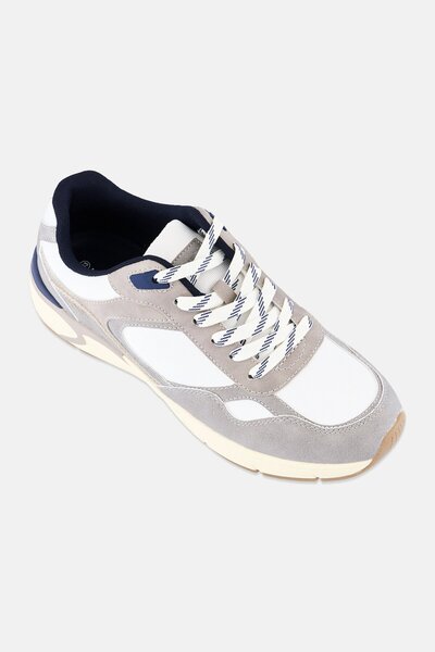 Nordland Men Lace Up Outdoors Shoes, Grey