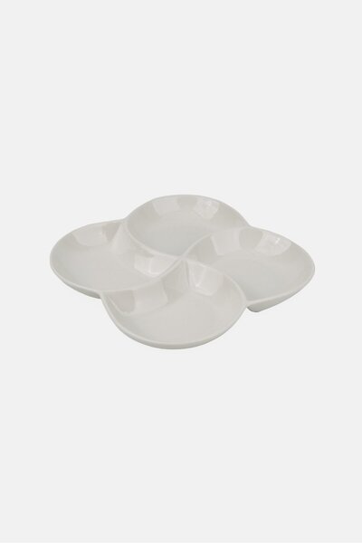 NANETTE LEPORE Porcelain Snack Plate, White