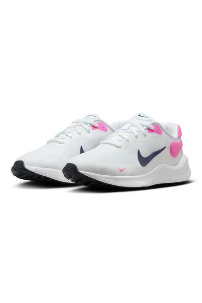 Nike Revolution 7 Running Shoes - White/Playful Pink/Midnight Navy