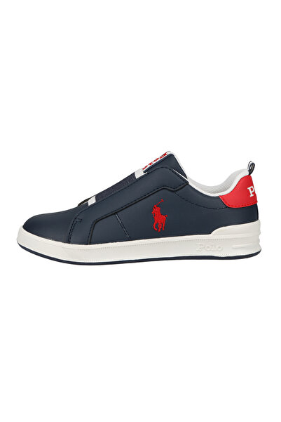 Polo Ralph Lauren Heritage Court II Slip-on - Navy Red