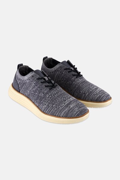 RBX Men Training Lace Up Sport Shoes, Grey Melange