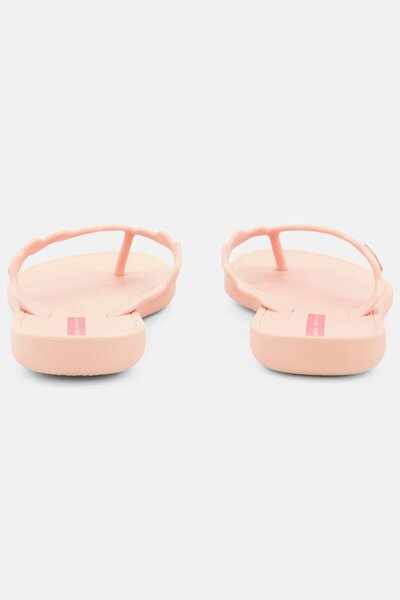İpanema Kids Girl Plain Slip on Slippers, Coral