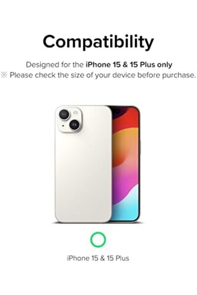Ringke iPhone 15 Plus / 15 | Camera Styling | Black