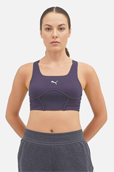 Puma Women Slim Fit Sleeveless Outdoor Top, Grey