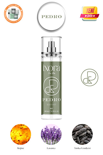 Ixora Pedro Body Mist Erkek 200 ml