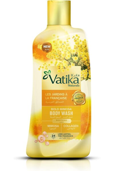 Vatika Bold Mimosa Body Wash 500ml | Long-Lasting Fragrance with Vitamin C & ...