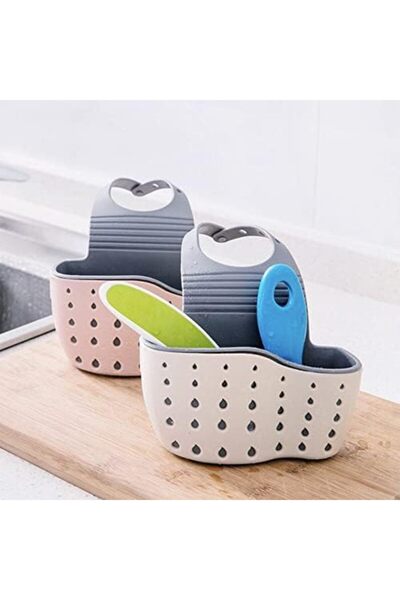 O Ozone Hanging Sink Organizer for Sponge, Dish Brush, Cleaning Scrubber and Dish Wand