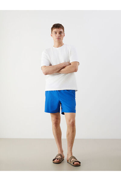 LC Waikiki Rmz Gi̇yi̇m Farkiyla Short Length Printed Men's Swim Shorts