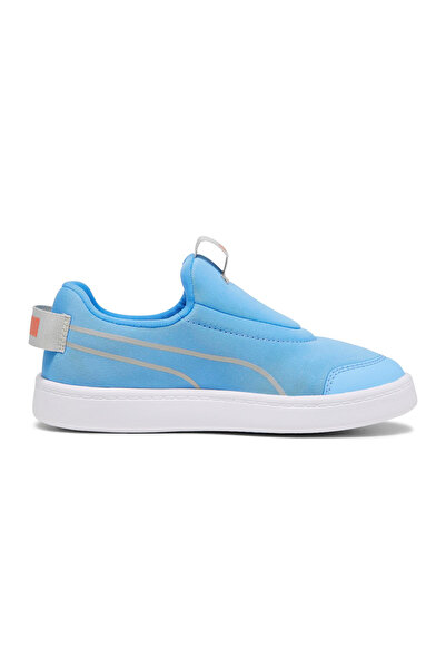 Puma - حذاء كورتفليكس V2 سهل الارتداء - أزرق ملكي ورمادي فاتح