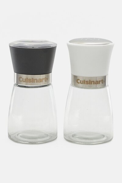 Cuisinart 2 Pack Salt And Pepper Shakers, White/Black