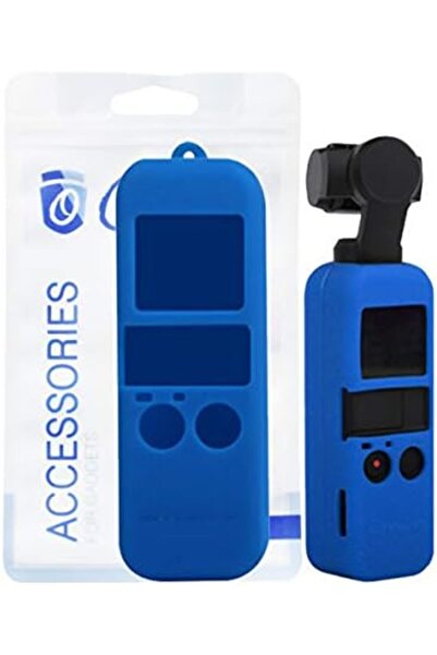 ozone Soft Silicone Case for DJI OSMO Pocket Gimbal Camera (Blue)