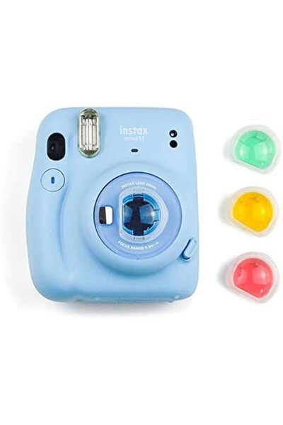 O Ozone 4 in 1 Color Lens Filter for Fujifilm Instant Mini 11 Camera Close-up Colorful Filter Lens