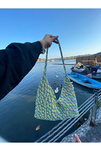 MADEN HEDİYELİK El Yapımı Örgü Çanta