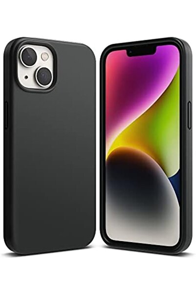 Ringke غطاء حماية لجهاز iPhone 14 Plus | سلسلة سيليكون | أسود