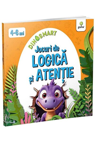 Editura Gama Jocuri de logica si atentie. DinoSMART