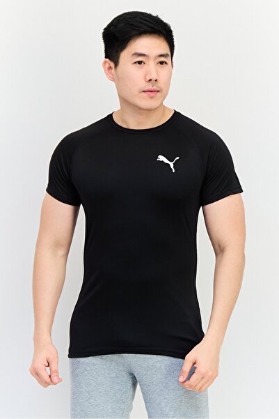 Puma Men Sportswear Fit Short Sleeves Training T-shirt, Black