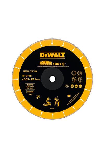 Dewalt - Disc diamantat Extreme 355x25.4x2.4mm [DT3752-QZ]
