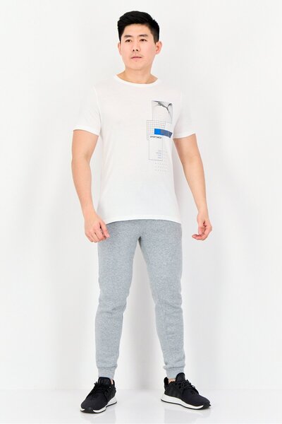 Puma Men Sportswear Fit Short Sleeves Outdoor T-shirt, White