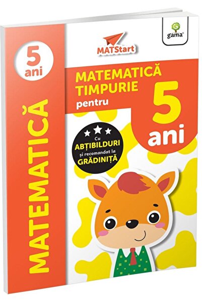 Editura Gama Matematica timpurie pentru 5 ani
